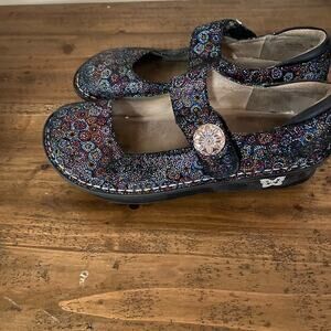 Alegria By PG Lite Multicolor Mary Jane Bel-391 Size 38